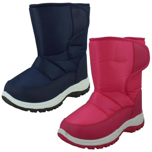 Spot On Childrens Boys/Girls Twin Velcro Fastening Snow Boots X4009