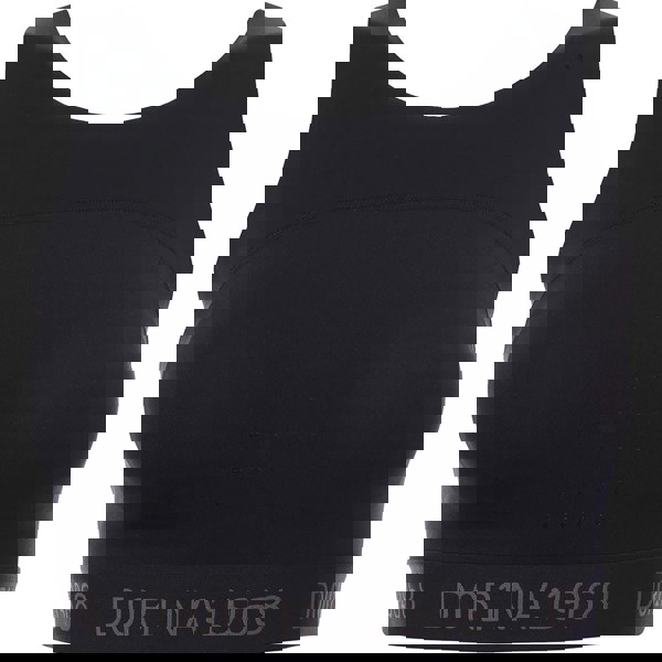 Dorina Women's Black Enhance Micro Lightly Padded Sports Bra With Strappy Back Detail