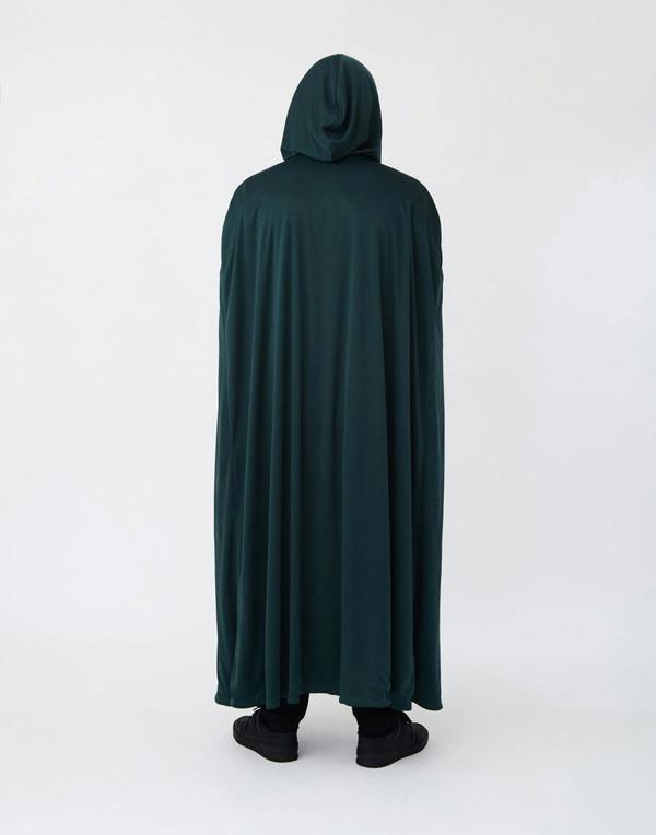 Vanilla Underground The Traitors Unisex Green Hooded Cloak 1 Piece Costume
