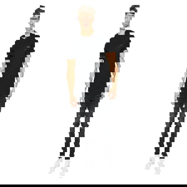 Crosshatch Mens Carritore T-Shirt - Black - 