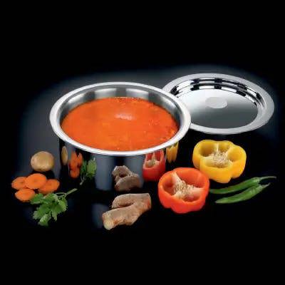 SS Utensils - Riara 3 Ply Tope with SS Lid 18cm