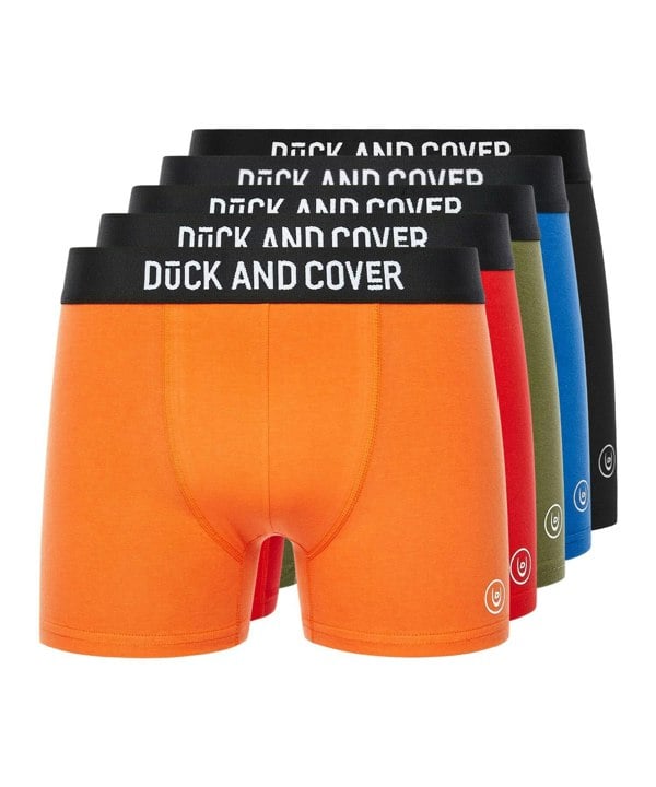 Duck and Cover Thriller Boxers 5pk Assorted