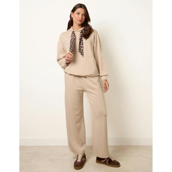 Blue Vanilla Hooded Leopard Tie & Pant Set
