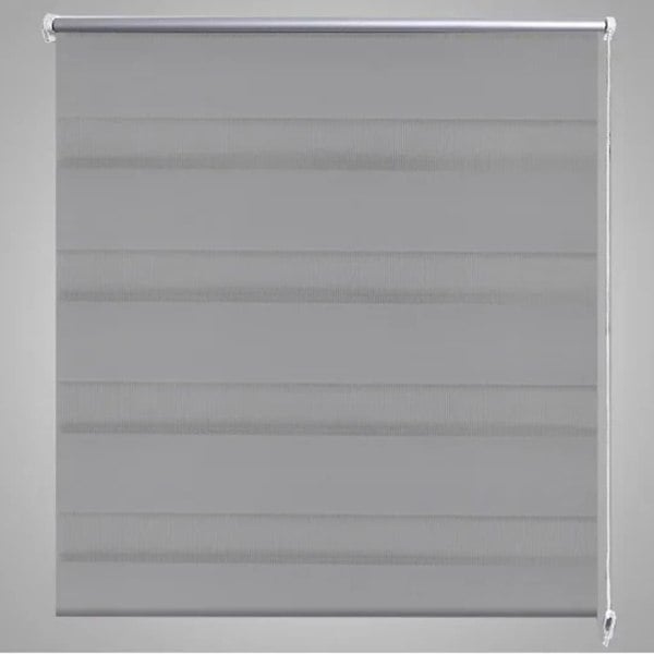Berkfield Zebra Blind 40 x 100 cm Grey