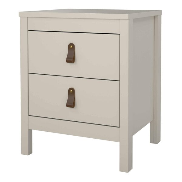 Wyld Haus Wildberry Cashmere Bedside Table 2 Drawers