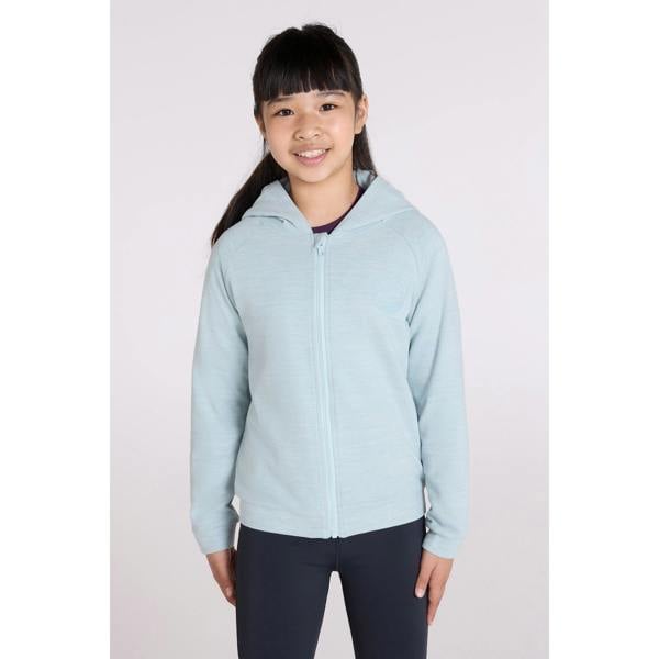 Mountain Warehouse Kids Strath Melange Full Zip Hoodie - Mint