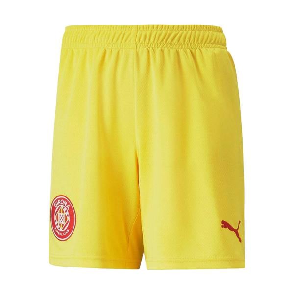 Puma Childrens/Kids Girona Fc Replica Shorts - Yellow - 