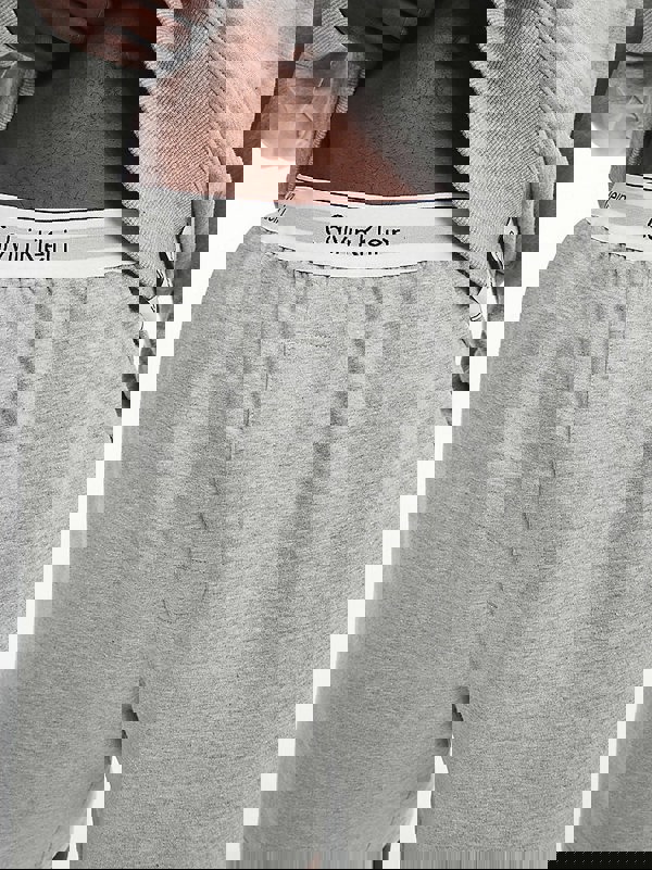 Calvin Klein MODERN COTTON TERRY LOUNGE Shorts Mens Grey Heather