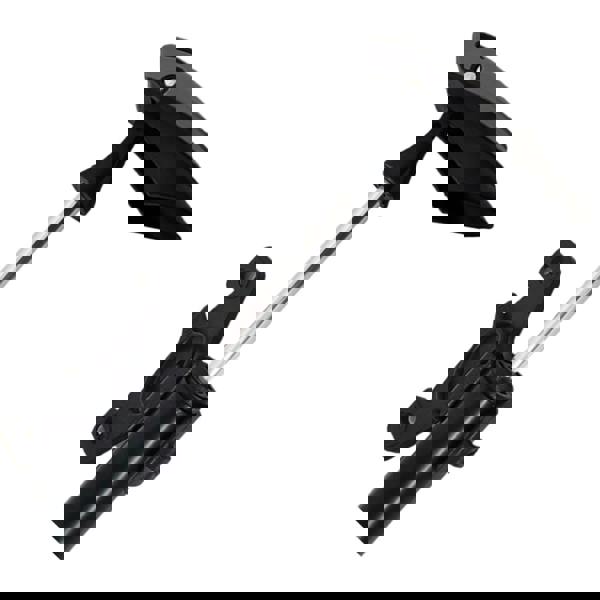 Awe 100 PSI CNC 6063 Alloy Bike Pump & Gauge Schrader/Presta Valve