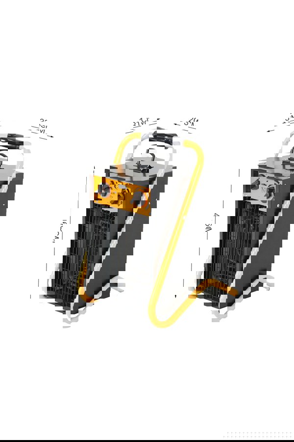 Living and Home 9KW Electric Fan Heater for Agricultural Use