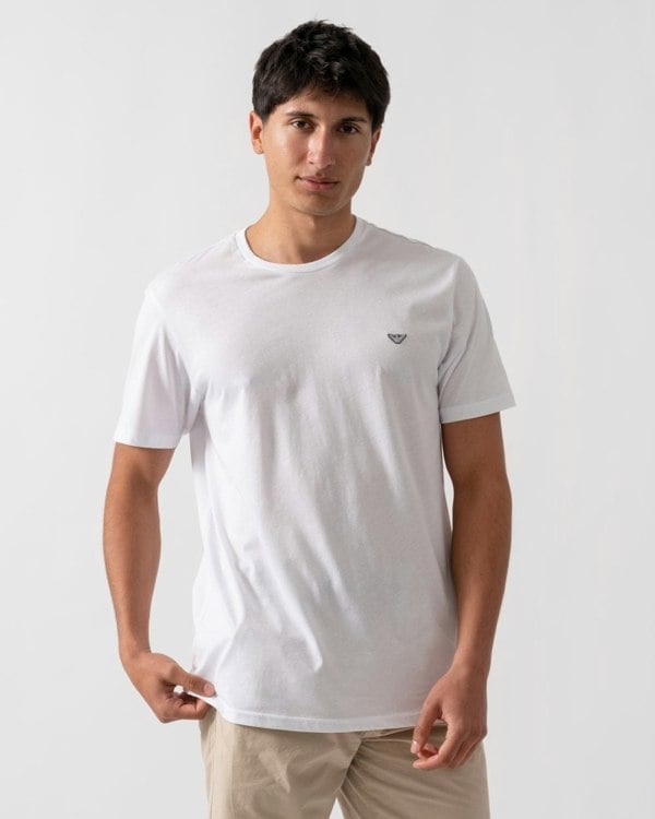 Emporio Armani Mens Beach T-Shirt EM000574-AF12331 - White