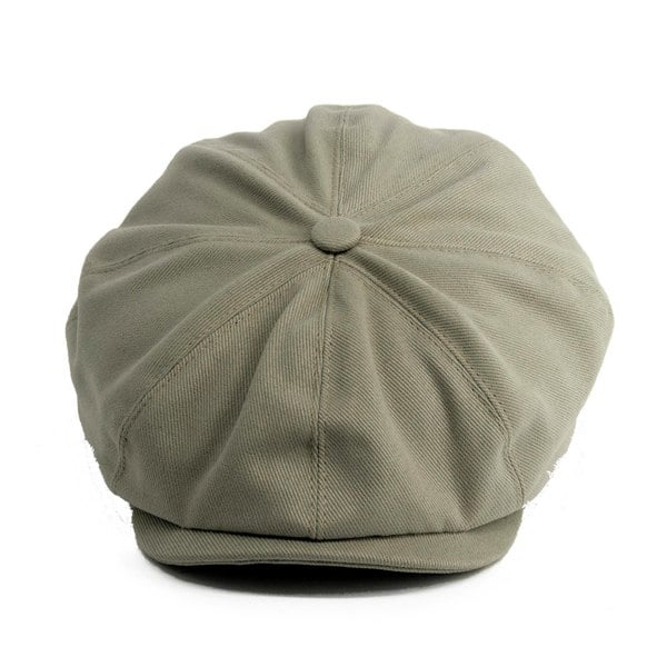 Gamble & Gunn Alburn - 8 Panel Cotton Herringbone Cap 