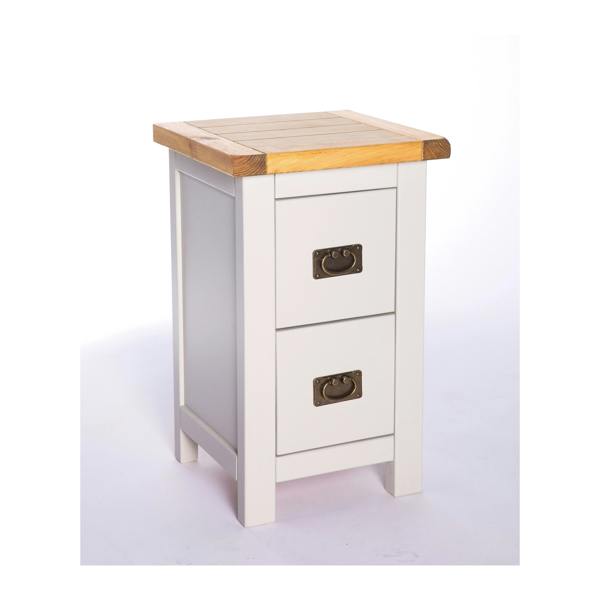 Cabinet Bits Argenta 2 Drawer Petite Bedside Table
