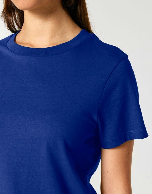 Women's Organic Cotton Medium Fit T-Shirt – Inky Blue - British Boxers