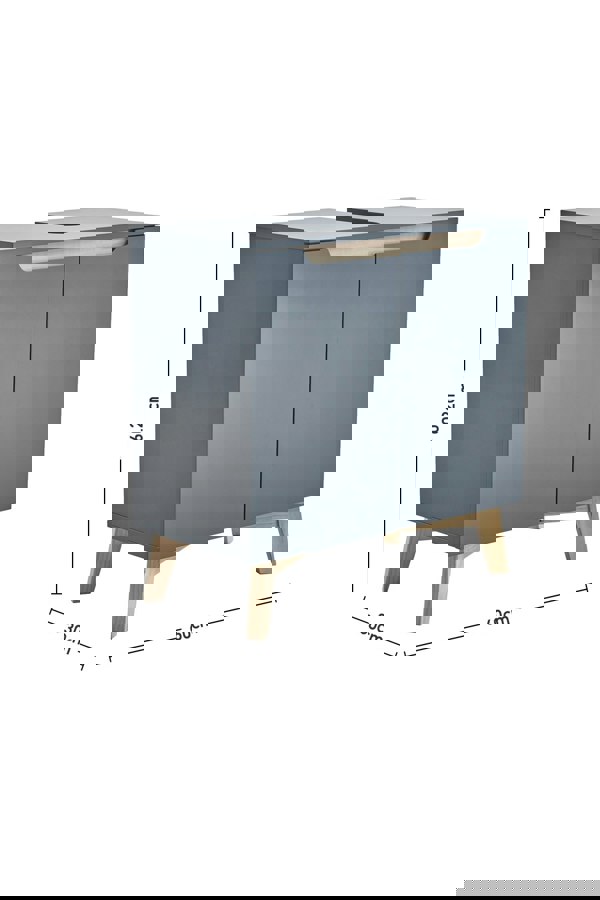 Living and Home Freestanding Bathroom Storage Under Sink Cabitnet