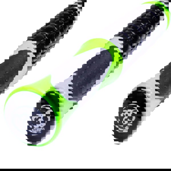 Fitness Mad Rolling Massage Stick - Blue/Green