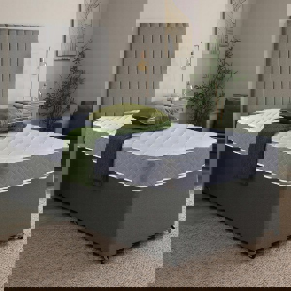 eXtreme Comfort Spring Coil Diamond Grey Essentials Mattress Foam Free Spring Coil