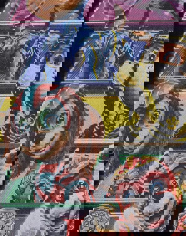 Paw Patrol Unisex Kids Black Mighty Movie Logo Short Sleeved T-Shirt