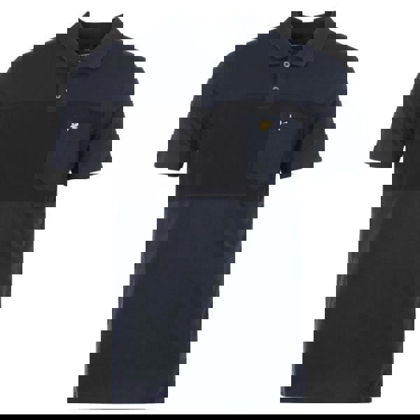 Lyle & Scott Utility Polo Shirt Burgundy XS