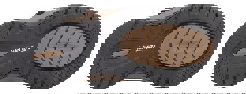 Hush Puppies Casper Mens Touch Fasten Slip On Smart Leather Shoes