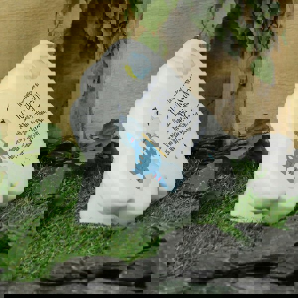 Personalised Memento Company Personalised Plane Resin Memorial Cloud