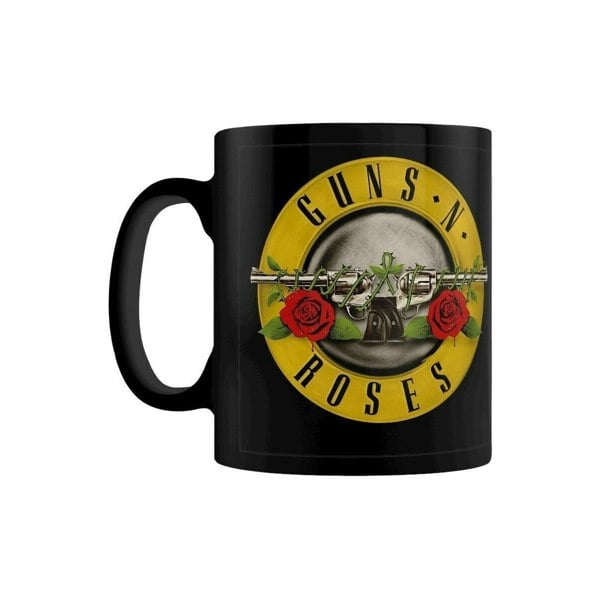 Guns N Roses Bullet Logo Mug - Black/Gold/Grey