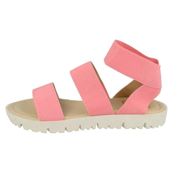 Down to Earth Ladies Down To Earth Elasticated Flat Sandals