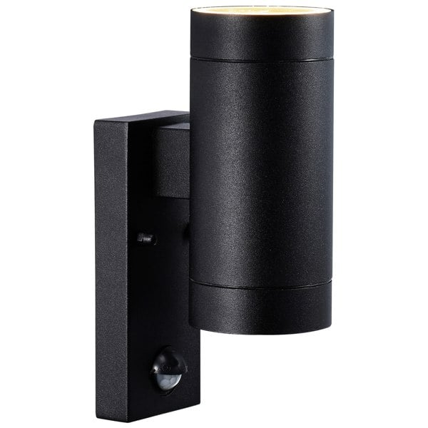 Nordlux Tin Maxi Double Sensor | Wall light | Black