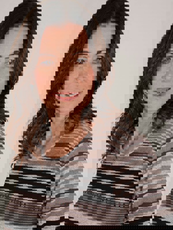 TIGI-Wear Stripe Top With Diamantes