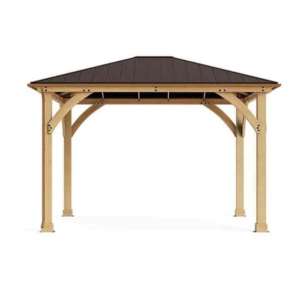 Rain Gutter Kit for 12ft x 10ft Meridian Gazebo Gazebo Gutter 7