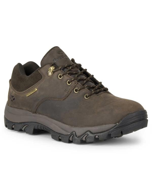 Brown Hoggs of Fife Torridon walking shoe a full-grain leather shoe perfect for outdoor adventures