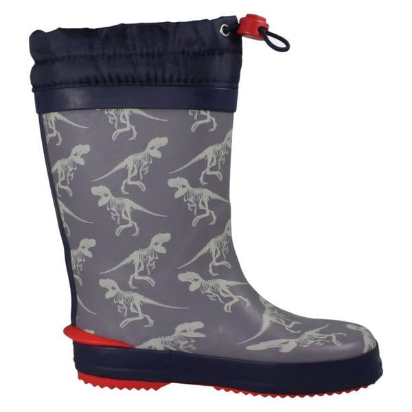 Clarks Childrens Clarks Creature Detailed Toggle Top Wellington Boots Tarri Race