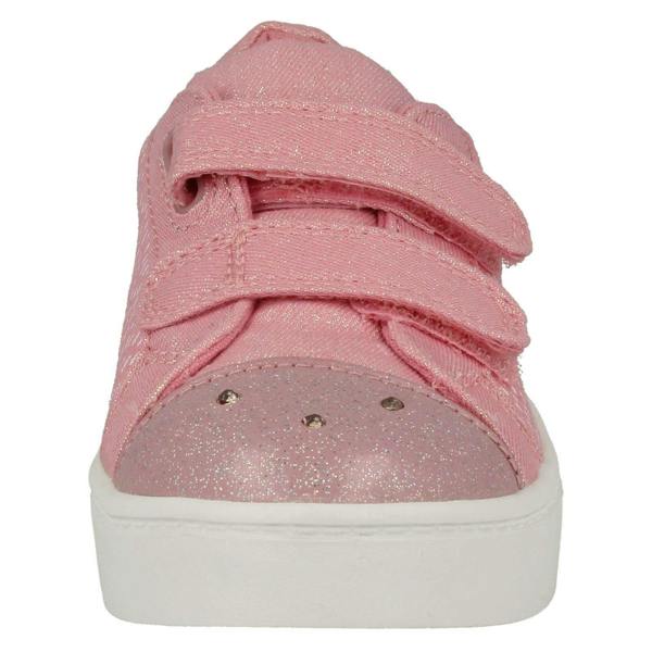 Clarks Girls Clarks Casual Canvas Shoes Pattie Lola