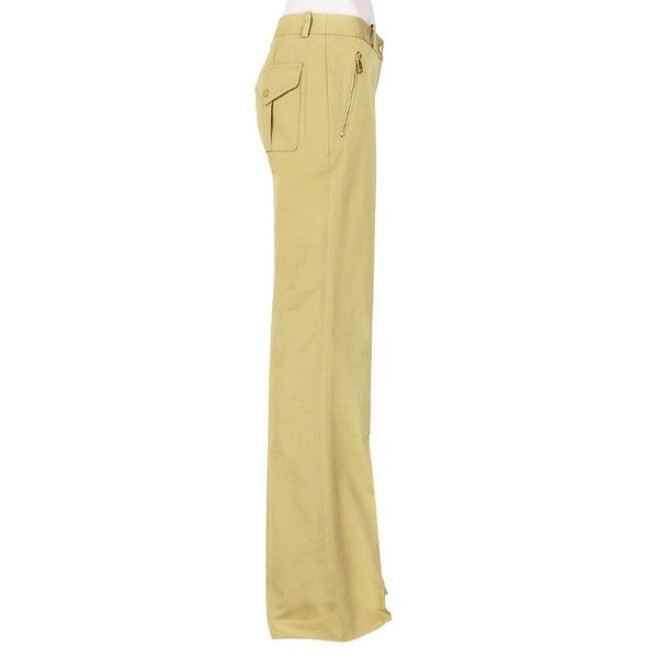Michael Kors tailored-fit trousers with a wide flared leg