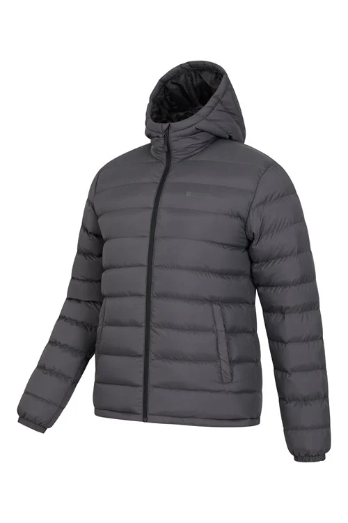 Mountain Warehouse Mens Seasons II Padded Jacket - Grey