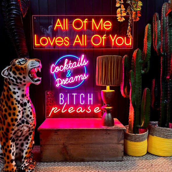 Love Frankie Bitch Please - Neon Wall Light