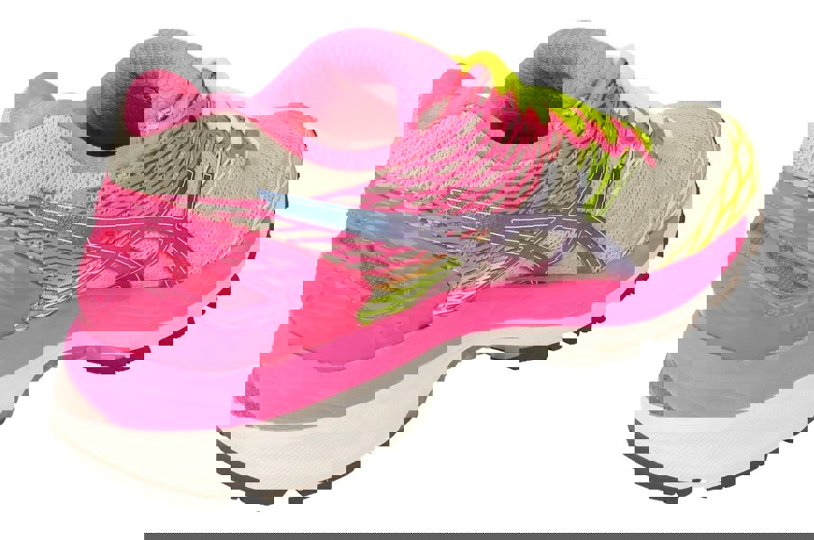 Asics Gel-Nimbus 18 Womens T650N  9397 - Silver Titanium Hot Pink 9397 - Photo 2