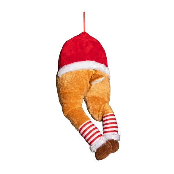 Samuel Alexander 40cm Battery Operated Animated Door Hanging Reindeer Legs Decoration