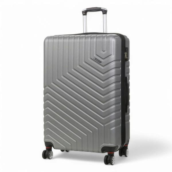 Snowball Expandable Hard Shell 8 Wheels Luggage Travel Cabin Bags Suitcase Set