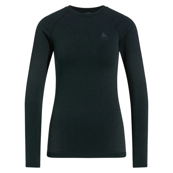 ODLO Women's Performance Warm Long Sleeve Crew Base Layer {O-196191}