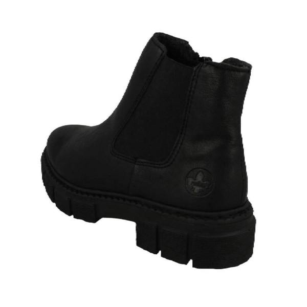 Rieker Ladies Rieker Ankle Boots With A Chunky Sole M3854