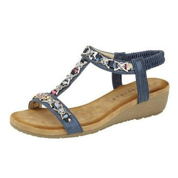 Cipriata Womens/Ladies Lia Sandals - Blue