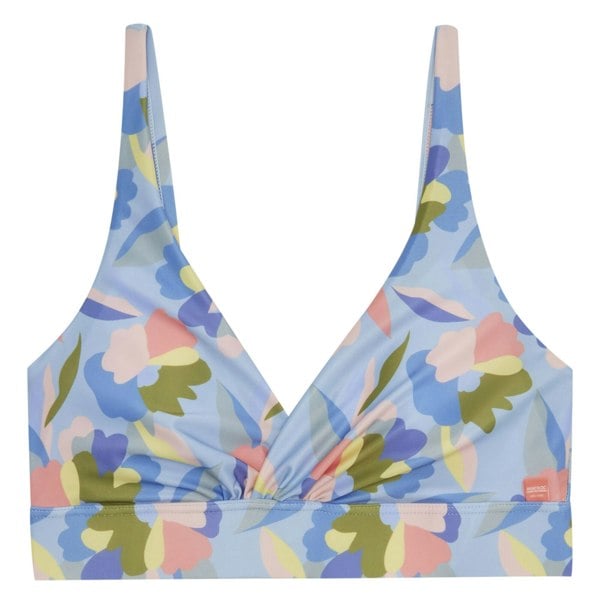 Regatta Womens/Ladies Paloma Abstract Floral Bikini Top - Blue