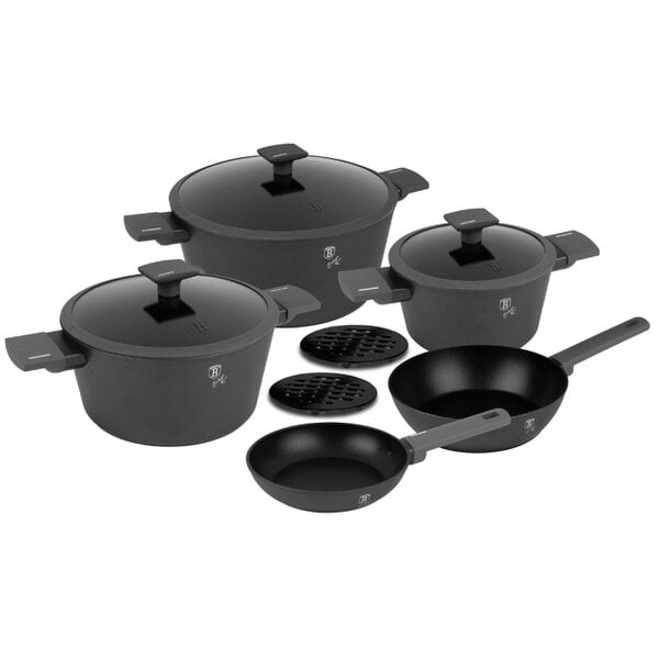 Berlinger Haus 10 pcs Cookware Set Berlinger Haus BH8140 Anthracite