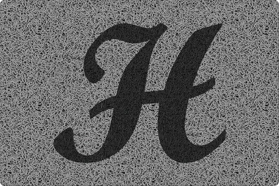 Nicoman Personalised Monogrammed Initial Letter Doormat 60 x 40cm