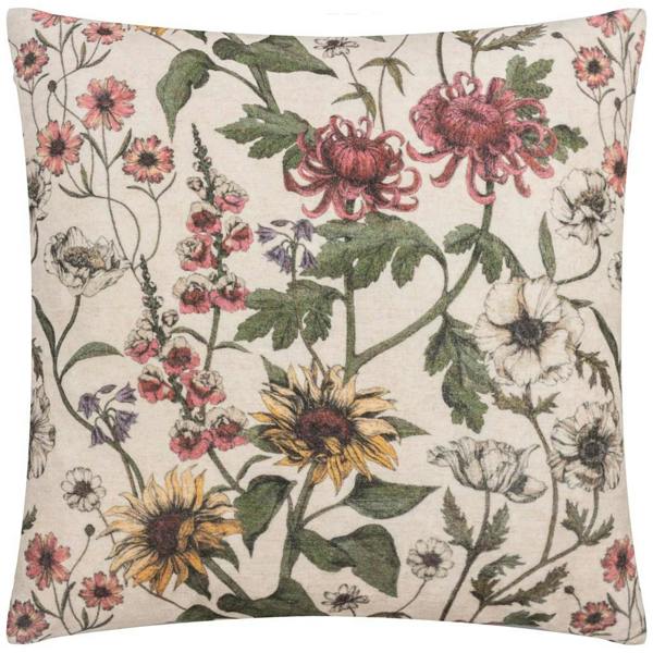 Wylder Nature Wallflower Cushion Cover - Multicoloured - 