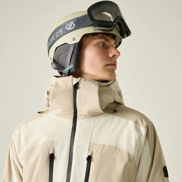 Dare 2B Mens Assimilate II Ski Jacket - White Pepper - 