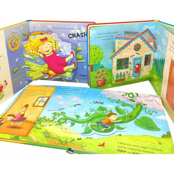 My First Pop-Up Fairytales 4 Book Set (Chicken Licken, Little Red Riding Hood & More)