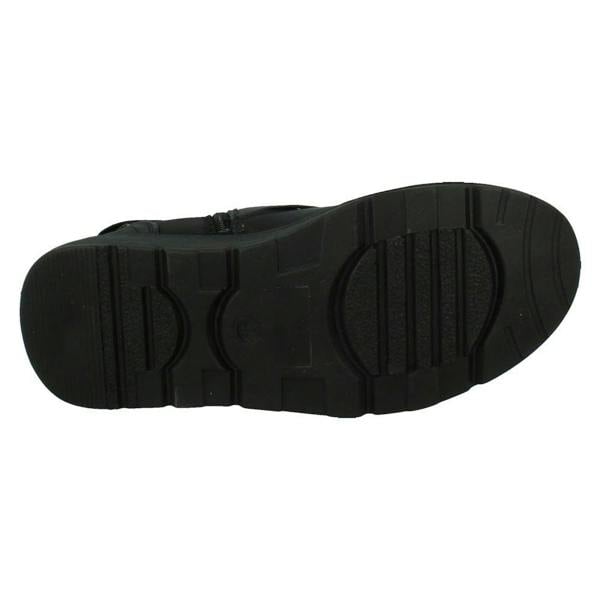 Spot On Ladies Spot On Extra Wide Ankle Boots F4475