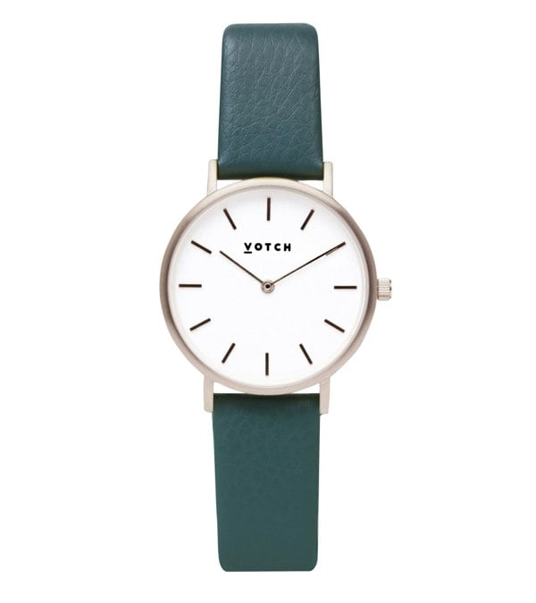 Votch Silver & Juniper Watch | Petite